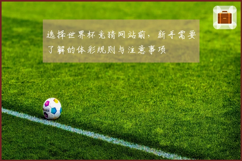 选择世界杯竞猜网站前，新手需要了解的体彩规则与注意事项
